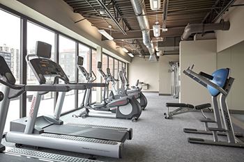 Fully equipped fitness center
